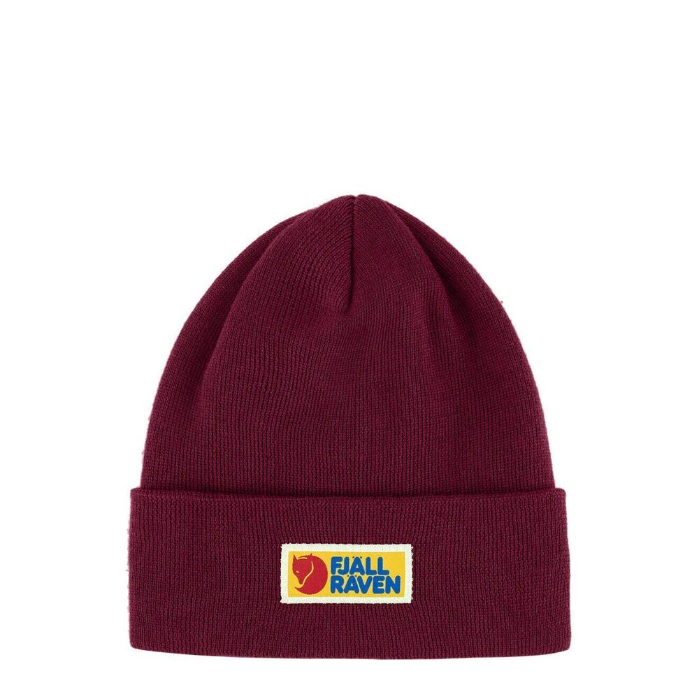 7138 Fjallraven F78141347OneSize Vardag Classic Beanie Bordeaux Red OneSize